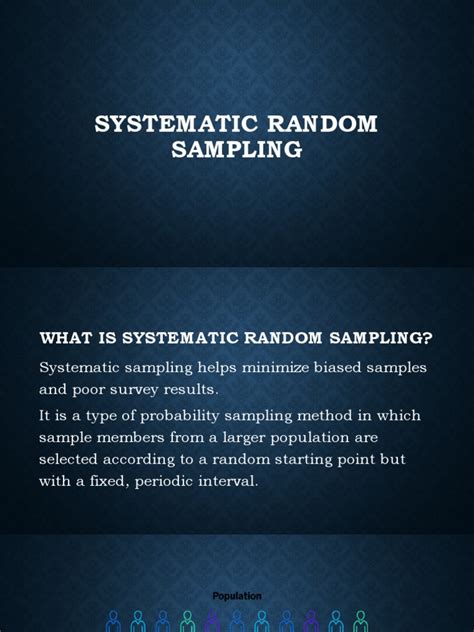 Systematic Random Sampling Pdf