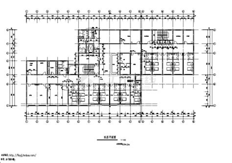 5层5629平方米专科医院大楼建筑设计施工cad图纸医院土木在线