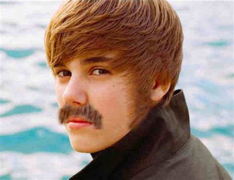 Justin Bieber mustache: all his facial hair styles