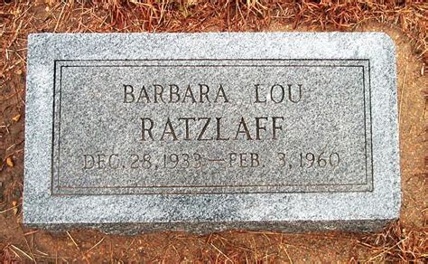 barbara lou pappan ratzlaff   find  grave memorial