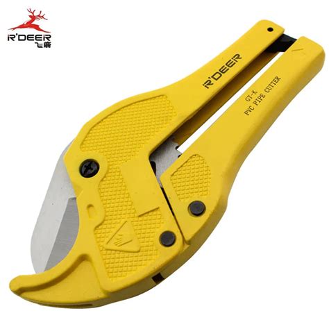 RDEER 42mm PVC Pipe Cutter Aluminum Alloy Scissors Stainless Steel