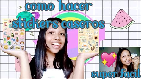 Crea Tus Propios Stickers Vsco Diy Como Hacer Stickers Caseros Super Fáciles Youtube