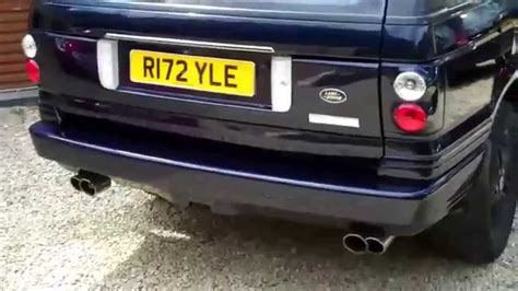 Range Rover P38 With Powerful UK L322 Rear Conversion YouTube