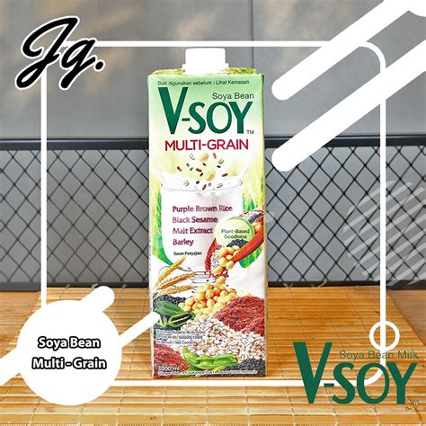 Jual Vsoy Susu Kedelai Multi Grain V Soy Soya Milk 1 Liter UHT