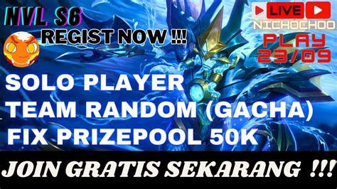 LIVE CUSTOM ML BERHADIAH TOUR GRATIS NICHOCHOO VIEWERS LEAGUE SEASON