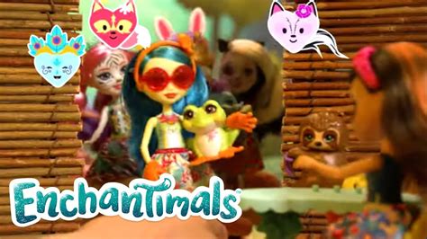 Enchantimals Deutsch Junglewood Haftasonu Rutini YouTube