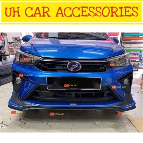 Perodua Bezza 2020 2021 Oem Abs Gear Up Bodykit With Paint With Led