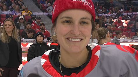 Poulin Impressed Even Herself With Her Skills Challenge Win Video Tsn