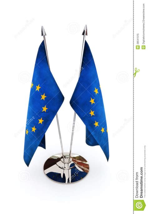 European Union Miniature Flags Stock Illustration Illustration Of