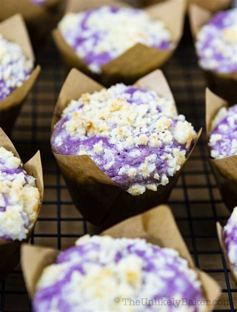 Ube Muffins Recipe Step By Step Photos The Unlikely Baker