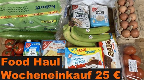 Wocheneinkauf Mit Gratisprodukten Mini Fooddiary Food Haul