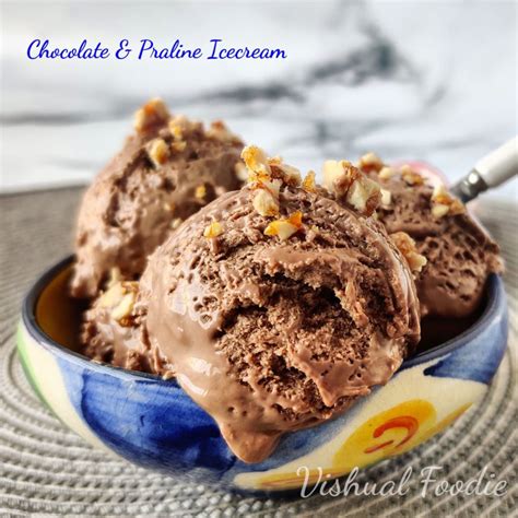 Chocolate & Praline Ice-cream