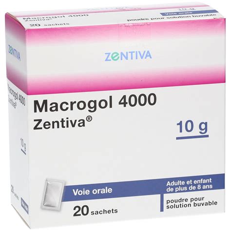 Macrogol Zentiva G Pc S Redcare Pharmacie