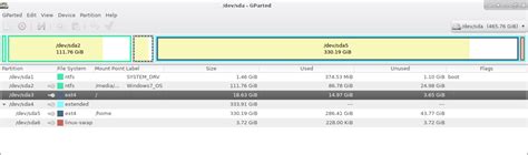 Arch Linux Runtime Root Partition Resizing Using GParted Unix