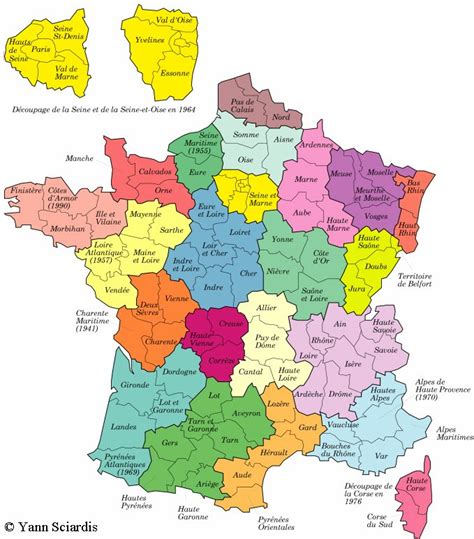 Departement Sur Carte De France Altoservices