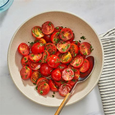 Cherry Tomato Salad with Fresh Herbs