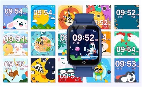 Yedasah Montre Connect E Enfant Jeux Montre Intelligente Enfants