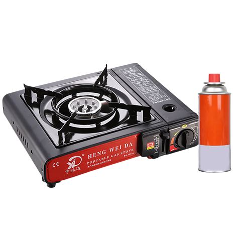 Portable Mini Gas Burner Folding Picnic Cook Stove For Outdoor Fishing