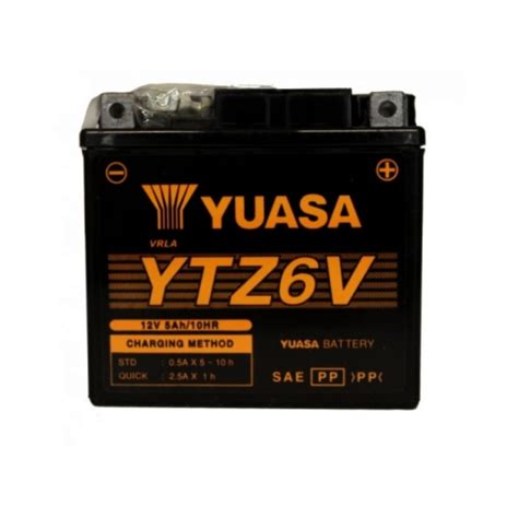 Batterie Yuasa YTZ6V YTZ 6 V High Quality YTZ6S Tommotec De