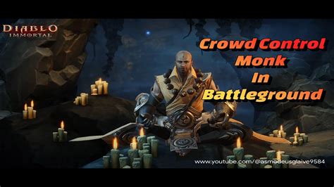 Diablo Immortal Crowd Control Monk F2p Build Battleground Vithus Set Effect Spam F2p