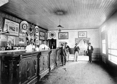 Interior Of A Steveston Saloon And Barbershop 1899 Flickr