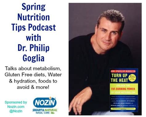 Spring Nutrition Tips Podcast With Dr Philip Goglia Nozin Blog