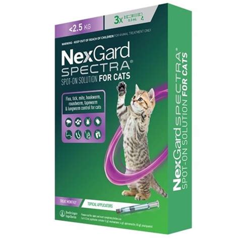 Nexgard Spectra Cats Kitten Parasite Treatment Reviews Home Tester Club