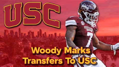 Breaking Jo Quavious Woody Marks Transfers To Usc Football Youtube