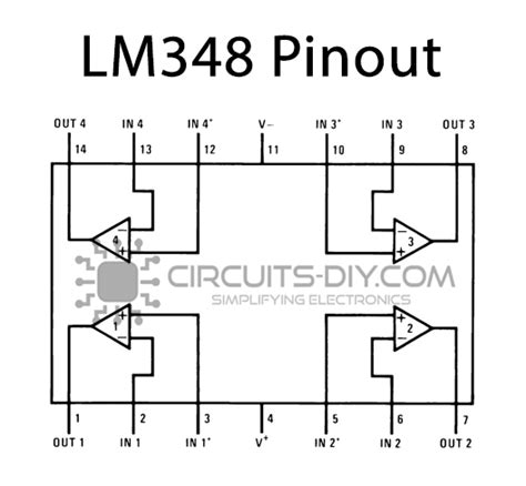 Lm Operational Amplifier Pinout Datasheet Equivalent Off