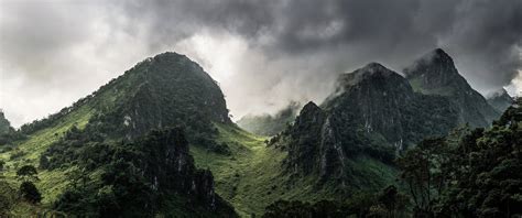 Heaven Mountains, Thailand, by Napon Thiphayamontol [3440x1440] : r ...