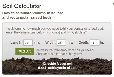 How To Calculate Soil For A Raised Bed