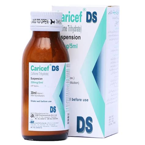 Caricef Ds 200mg Suspension 30ml Uses Side Effects And Price In Pakistan