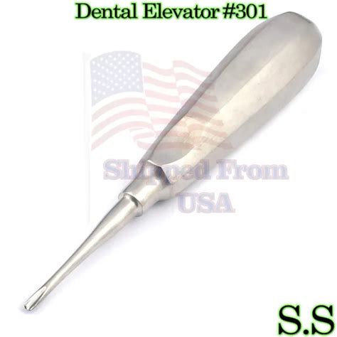 Dental Elevator Apical Right Left Surgical Denture Instrument