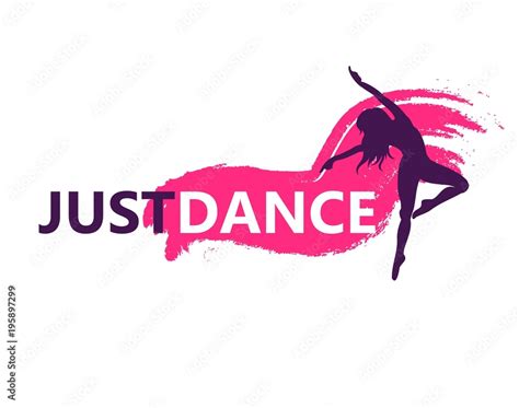 Dance Logo Vector Design Symbol Stock Vector Adobe Stock