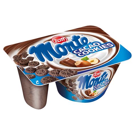 Zott Monte Dessert Schokokugeln Kakao Kekse 125 G Grosik Supermarkt