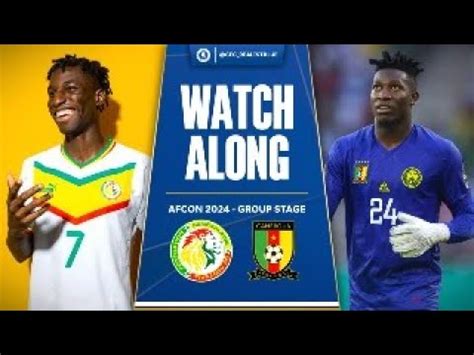 Senegal Vs Cameroon Afcon Group Stage Watchalong Team News