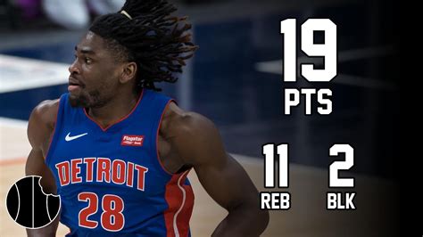 Isaiah Stewart Highlights Hornets Vs Pistons 14th Dec 2022 Youtube