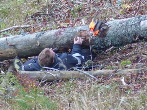 Schwerer Forstunfall Übung mit Bergrettung Rotem Kreuz und FF