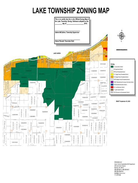 Fillable Online LAKE TOWNSHIP ZONING MAP Fax Email Print - pdfFiller