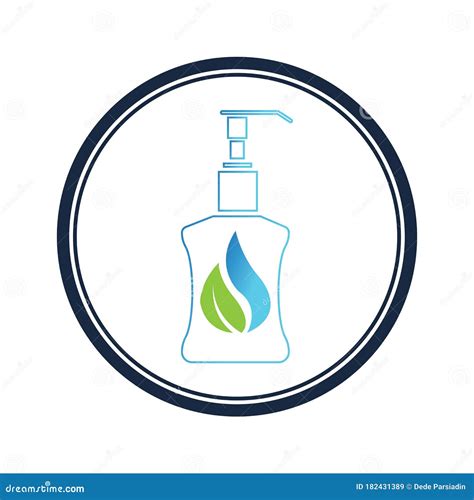 Hand sanitizer stock vector. Illustration of health - 182431389