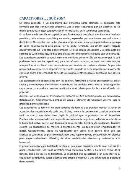 Resumen Capacitores PDF