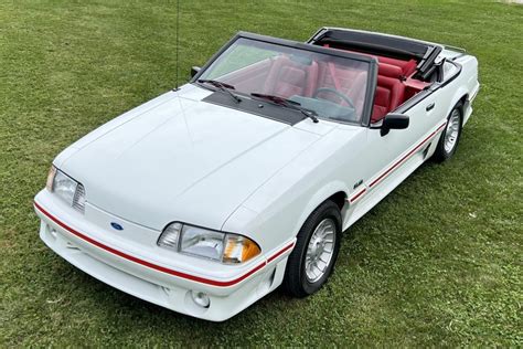 10k-Mile 1990 Ford Mustang 5.0 GT Convertible 5-Speed for sale on BaT Auctions - sold for ...