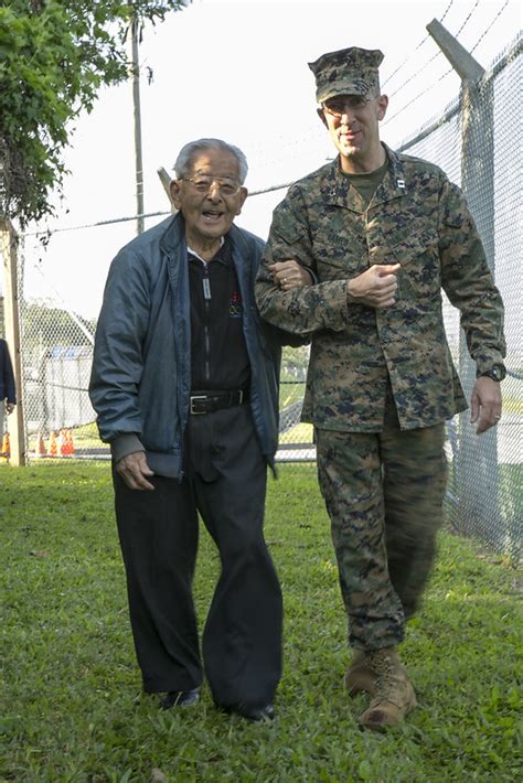 U S Army Battle Of Okinawa Veteran Visits Cave Where He Saved Lives