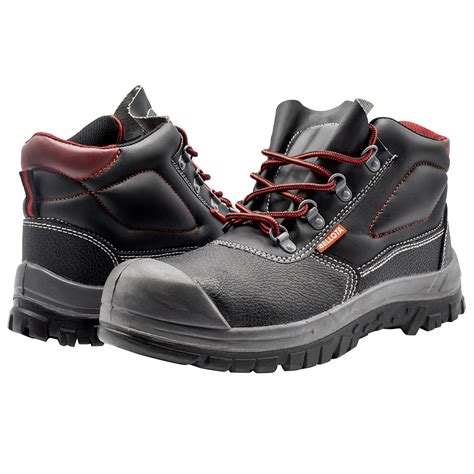 Bota De Seguridad Classic Reforzada Piel Negra S Talla S