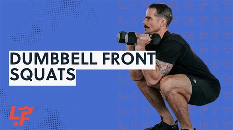 How To Do Dumbbell Front Squats Movement Breakdown Youtube