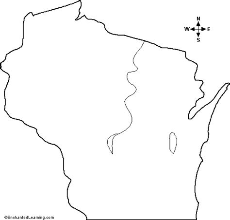 Free Wisconsin Outline, Download Free Wisconsin Outline png images ...