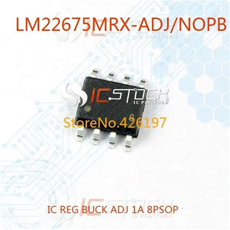 Free Shipping LM22675MRX ADJ NOPB IC REG BUCK ADJ 1A 8PSOP LM22675MRX