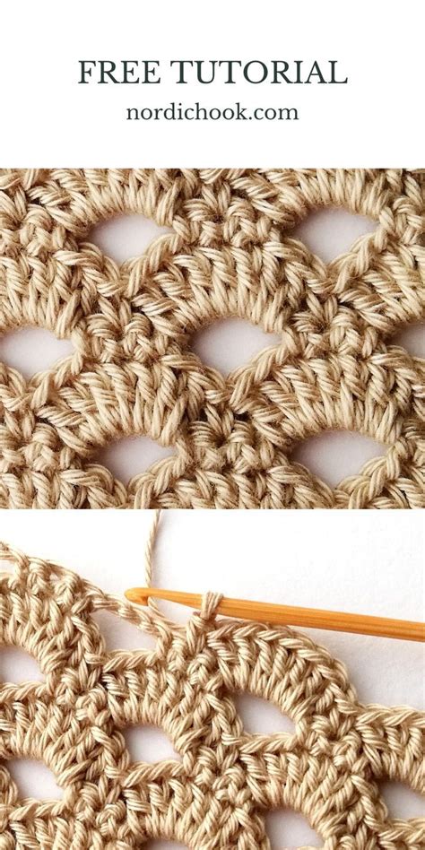 The Arcade Stitch Nordic Hook Free Crochet Tutorial Artofit