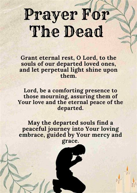 250 Prayer For The Dead Goodbye Eternal Rest † ️️ Daily Blessings