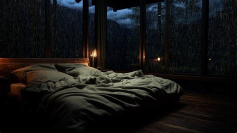 Sleep Deeper In The Night With Rain Relaxing With Sounds Helps Reduce